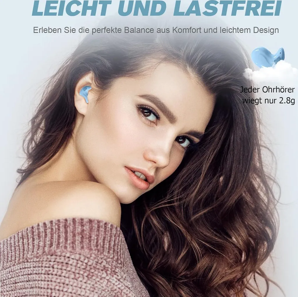 Cuffie Wireless In-Ear per Dormire: Auricolari Bluetooth Sonno Profondo - 2