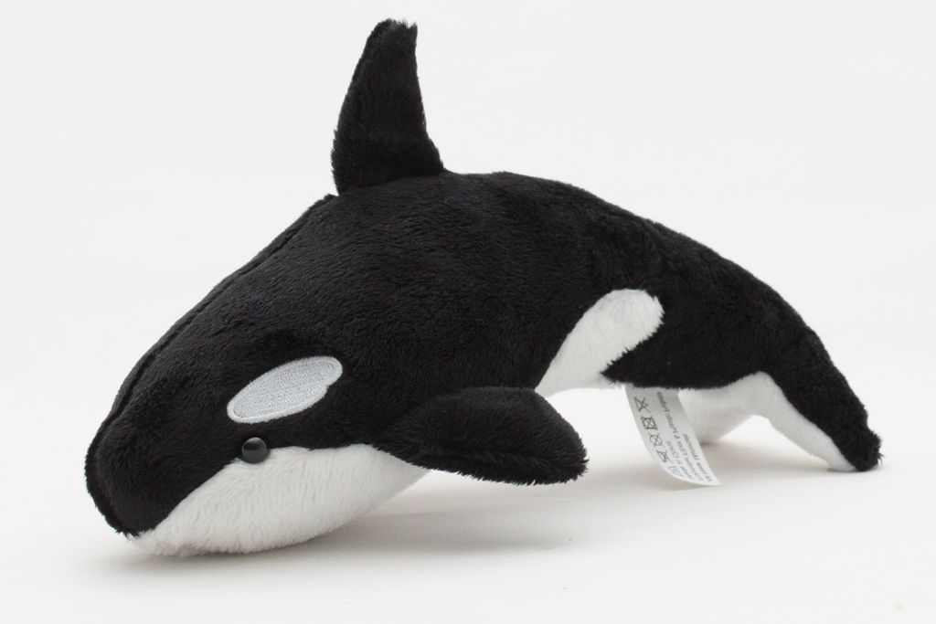 WWF 16712 Plüschtier Meerestiere Walhai Delfin Orca Hai Stofftier Geschenk 