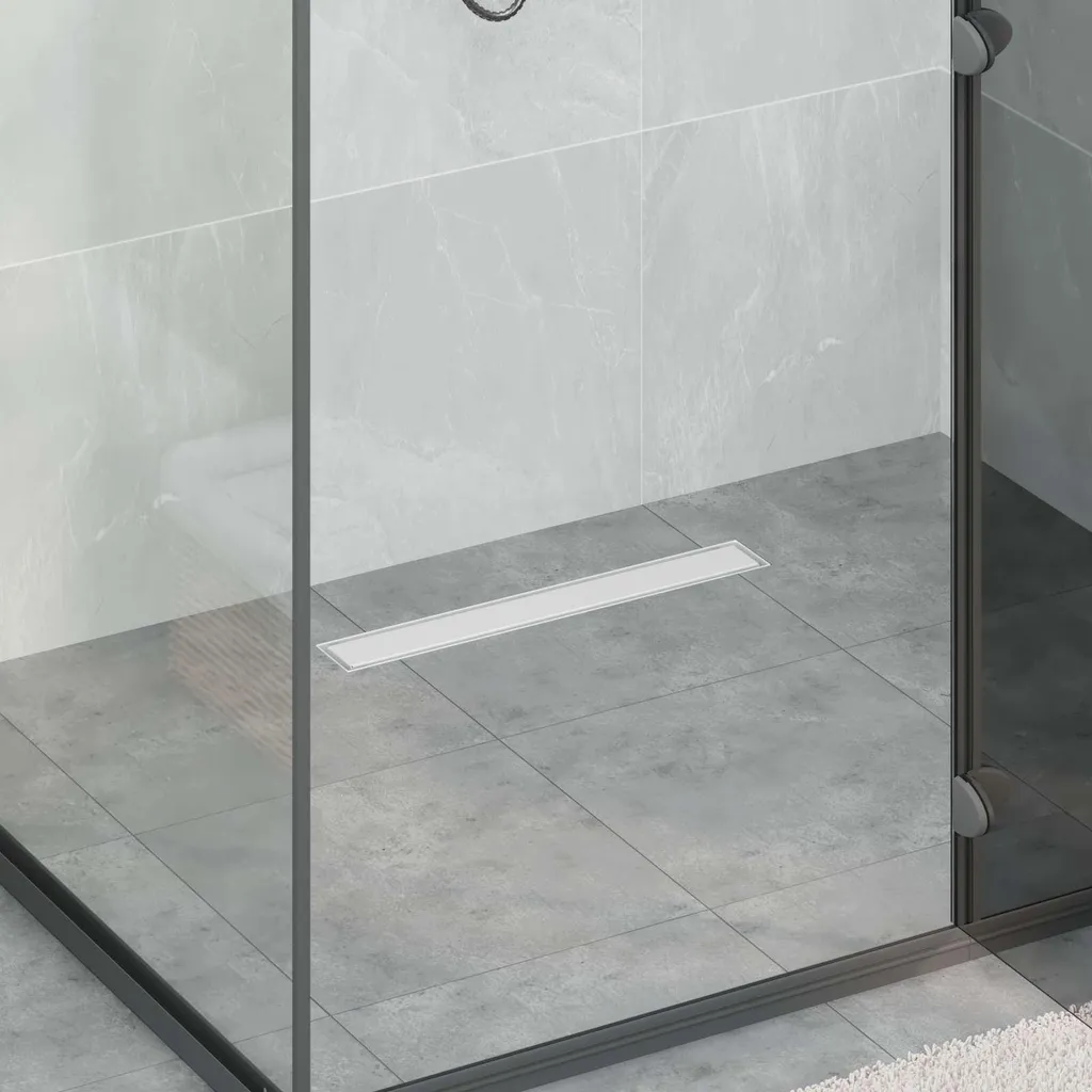 Siphon de douche vidaXL 2-en-1 avec évacuation multidirectionnelle