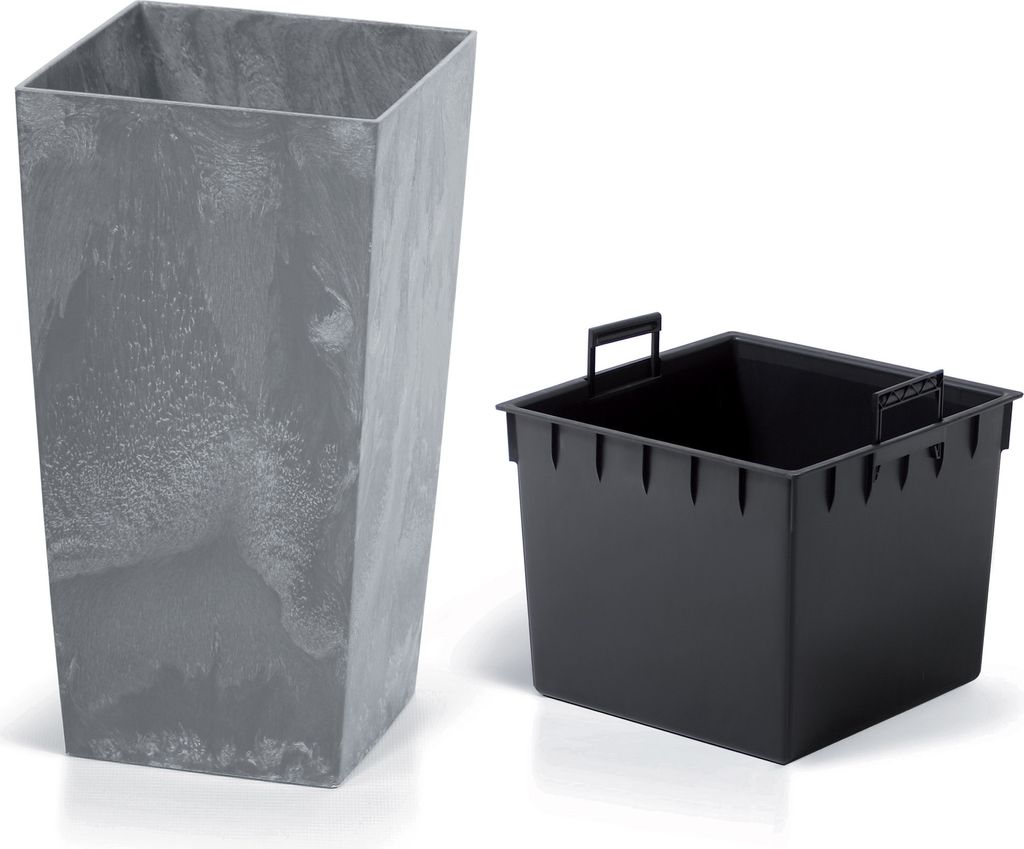 Prosperplast Hoher Blumentopf Urbi Square Effect 26.6l Produktbild 12