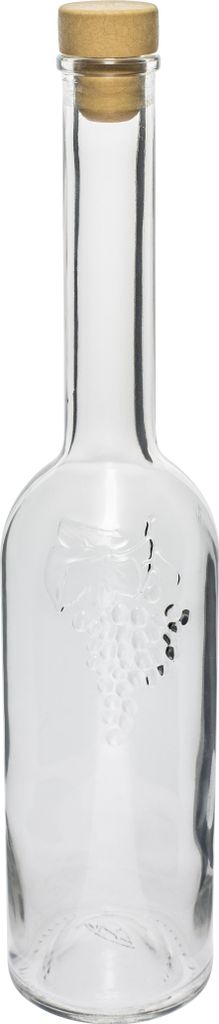 500ml DOLCETO Glasflasche mit Stopfen