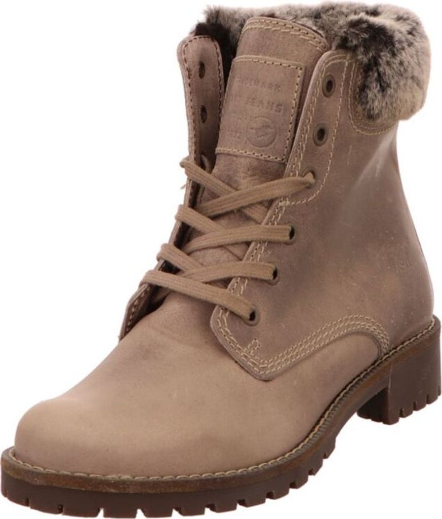 Mustang Shoes Boots in Übergrößen Braun 2837-605-318 große Damenschuhe