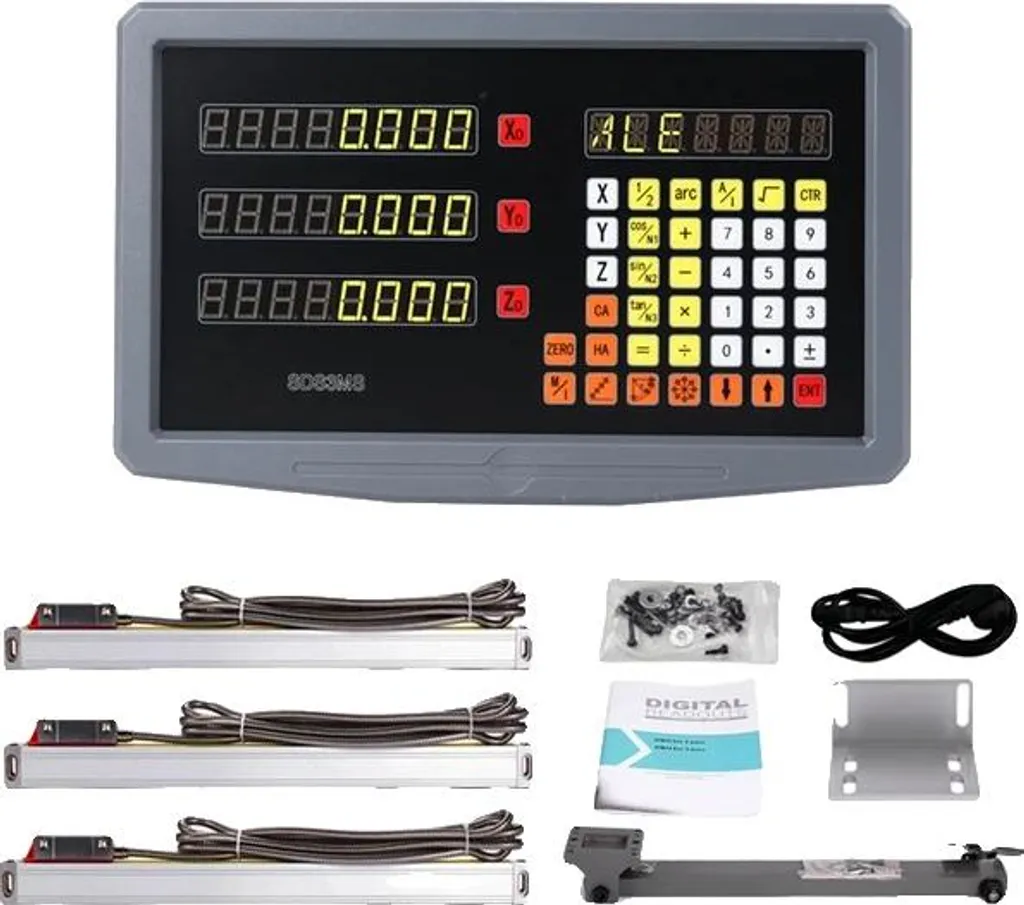 Améliorez la Précision de votre Fraiseuse avec le Kit DRO 3 Axes SDS3MS
