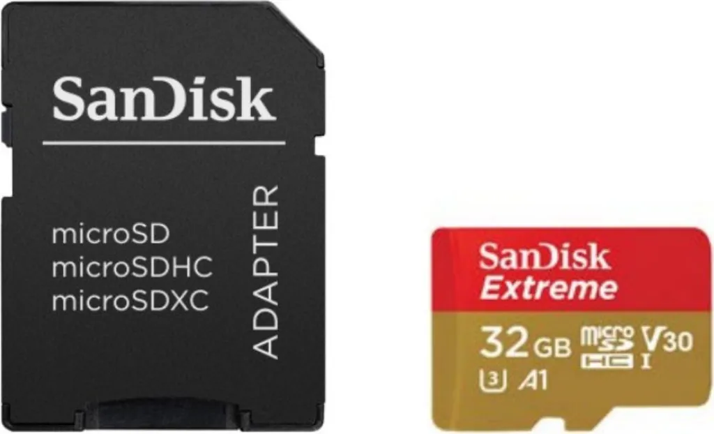 SanDisk 32GB Extreme MicroSDHC SDSQXAF-032G-GN6AT per Drone e Gaming