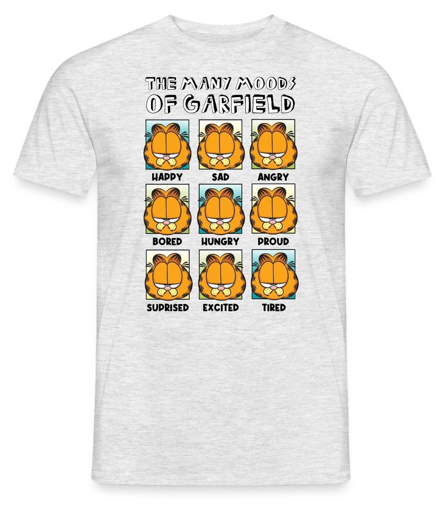 Spreadshirt Garfield Stimmungen Von Garfield Kacheln Männer Produktbild 