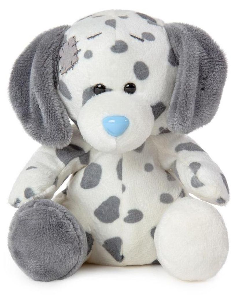 Das Dalmatiner-Maskottchen Casey, der Freund der blauen Nase