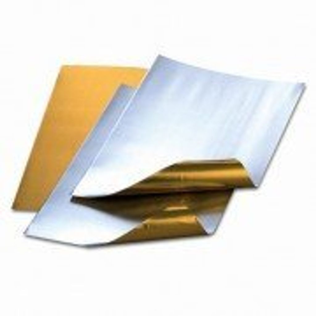 Alufolienzuschnitte  gold / silber  20 x 30 cm / 0,15 mm 20 Produktbild 