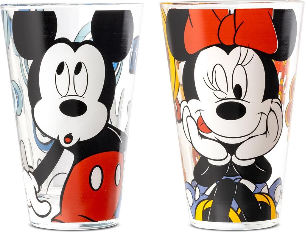 Gilde Disney Gläser "Mickey & Minnie" 81301