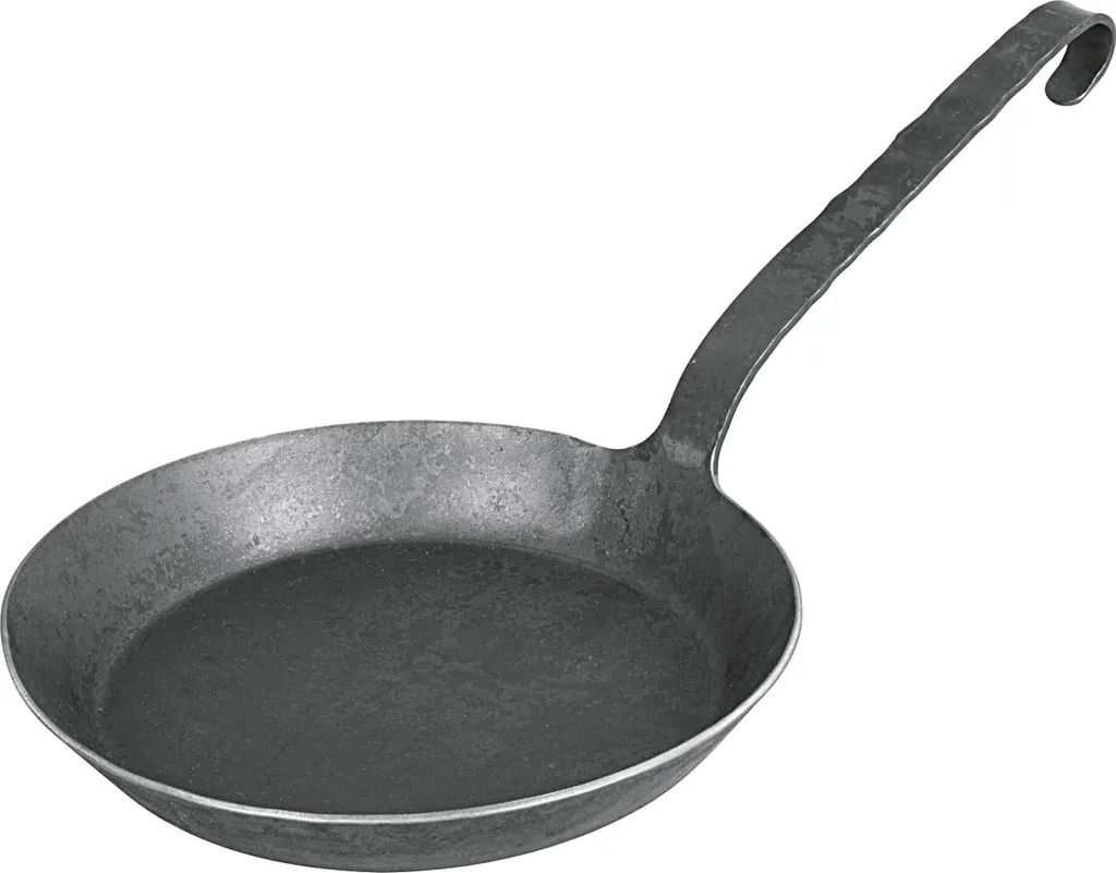 Padella Professionale Turk 28cm | Ferro Nero per Cottura ad Alta Temperatura