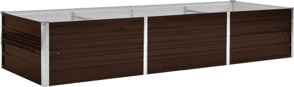 vidaXL Záhradný zvýšený záhon hnedý 240 x 80 x 45 cm Obrázok produktu 