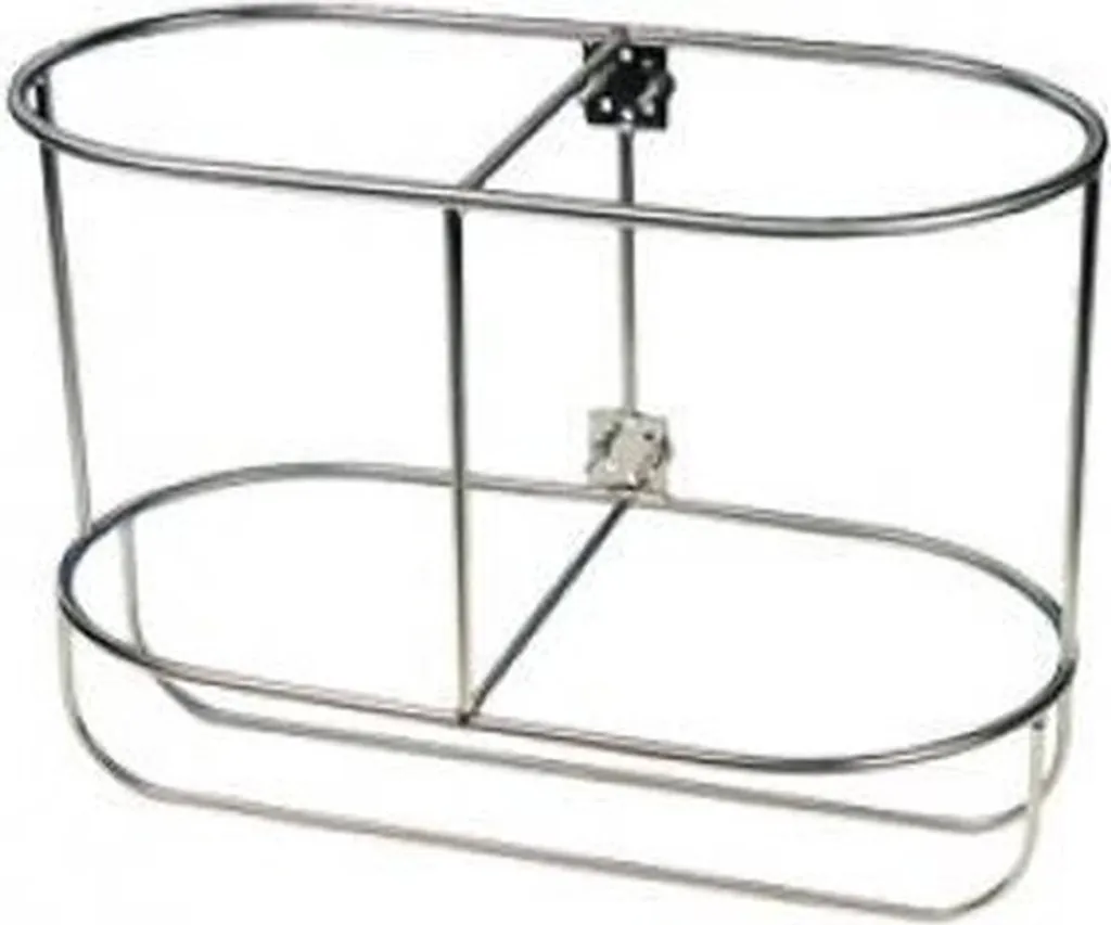 Support Aile Double Inox 15 cm Allpa : Robustesse et Finition Anticorrosion