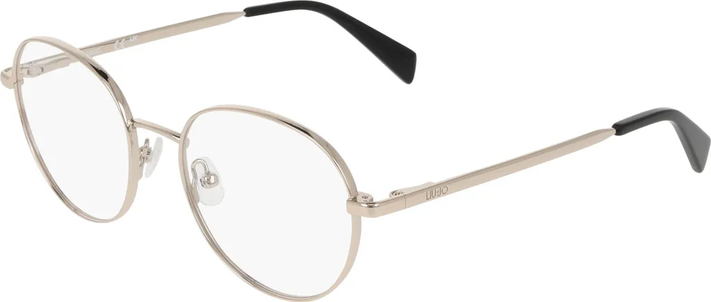 Lunettes LIU JO LJ2177 Or Clair en métal doré 51-18-140 design italien