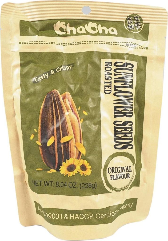 Cha Cha Sonnenblumenkerne geröstet 228g Produktbild 