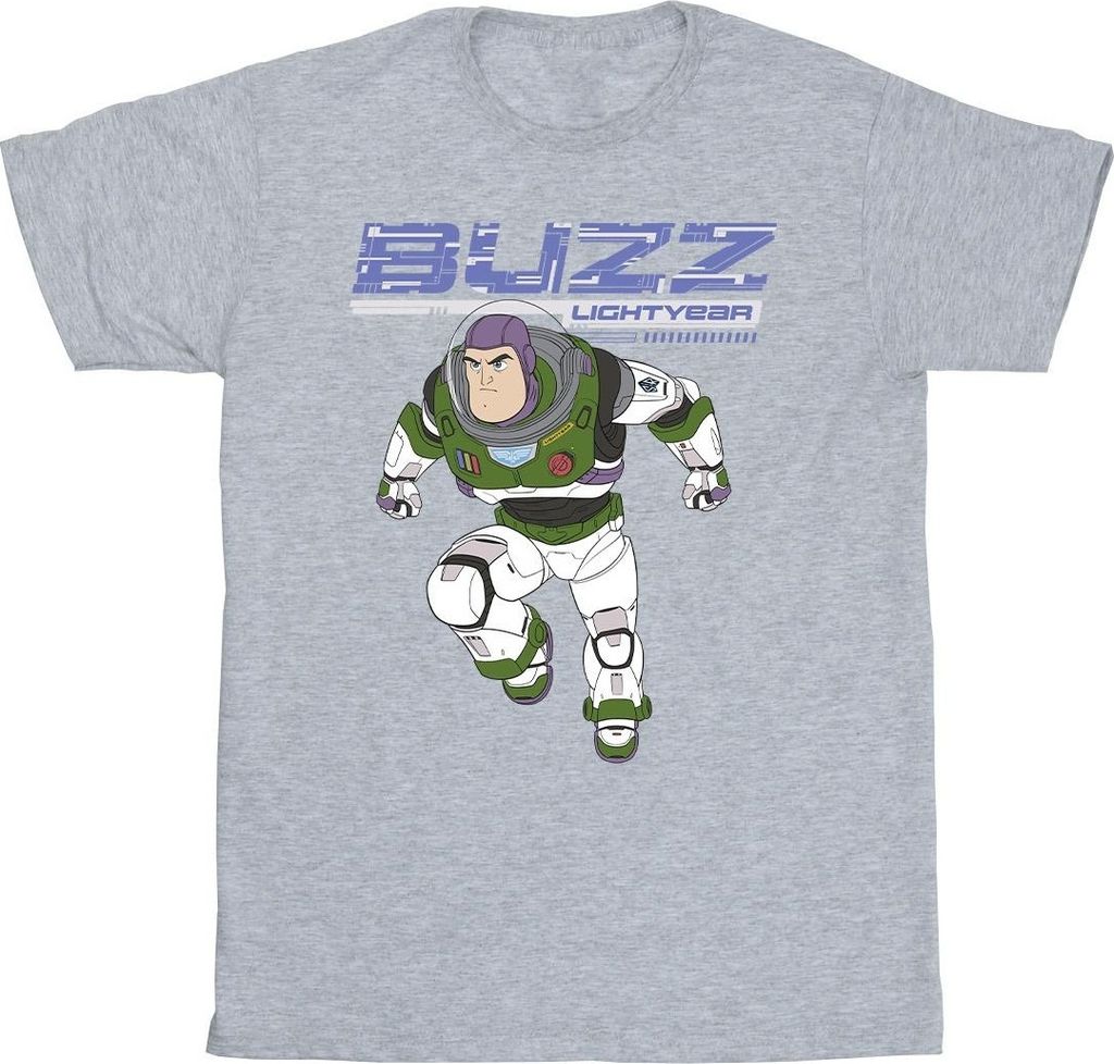 Disney - "Lightyear Jump To Action" T-Shirt für Herren BI37125 (4XL) (Schwarz)