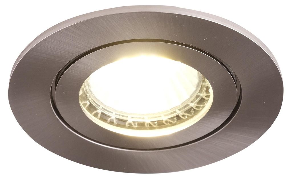 Einbaurahmen Nickel satiniert 832-SN Ø60 mm für GU10 | MR16 Produktbild 