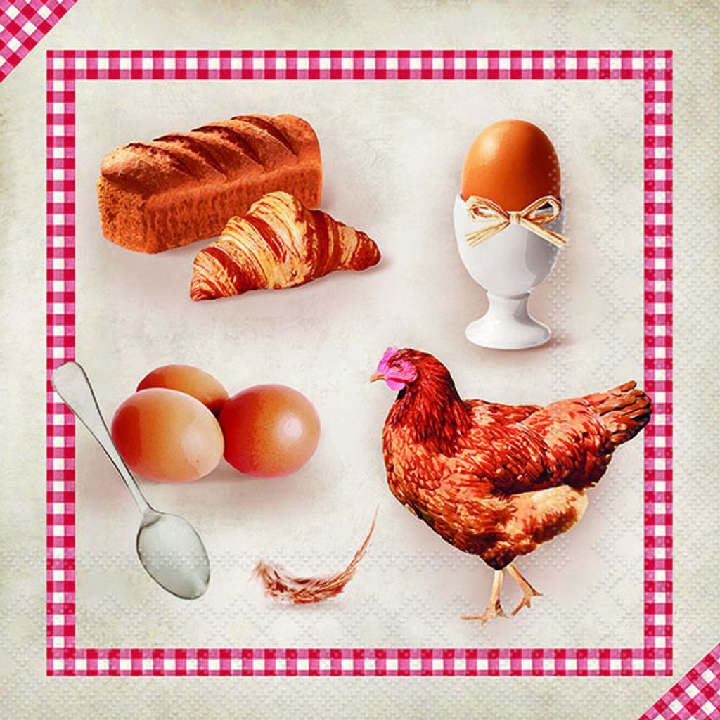 Servietten Lunch – Napkin Lunch – Format: 33 x 33 cm – 3-lagig – 20