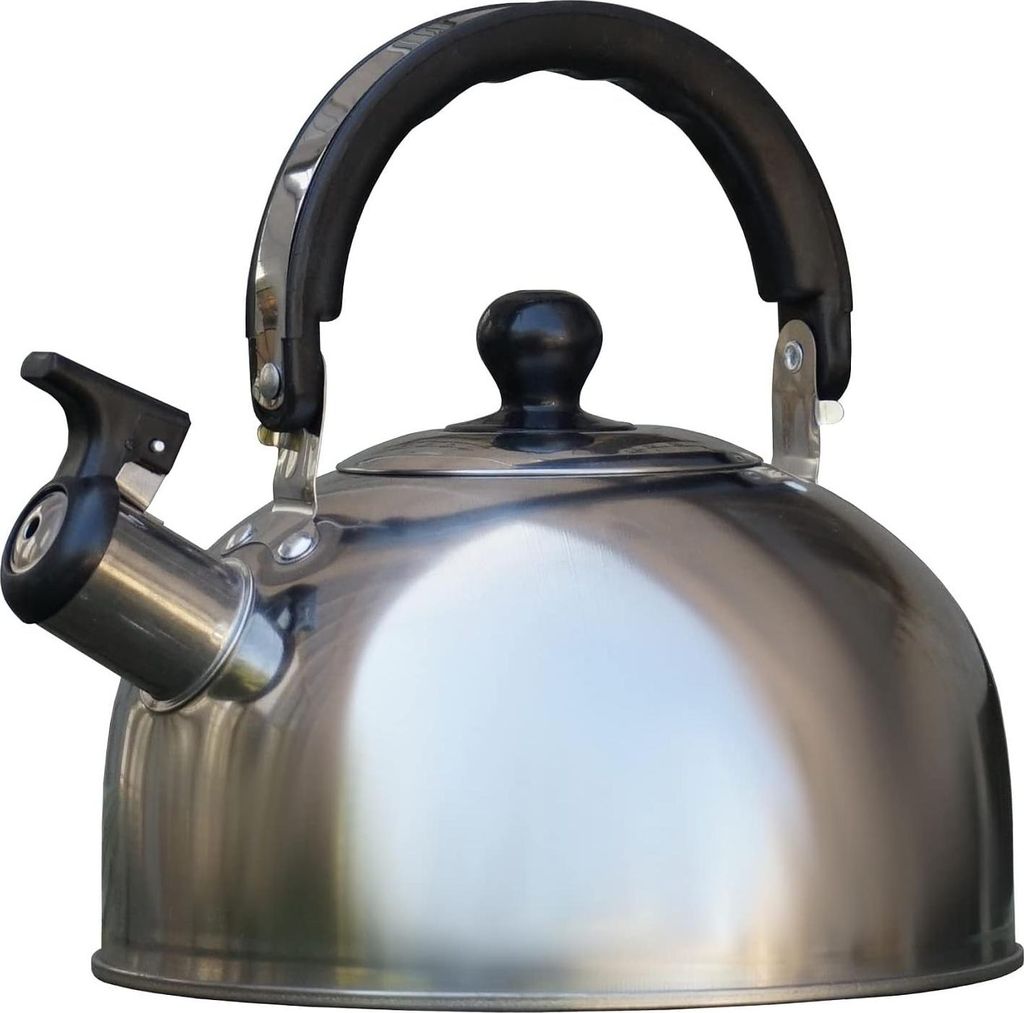 Wasserkessel Teekessel Flötenkessel Pfeifkessel Wasserkocher Edelstahl 2,0 Liter Fassungsvermögen Gasherd Induktionsherd Elektroherd Gaskocher