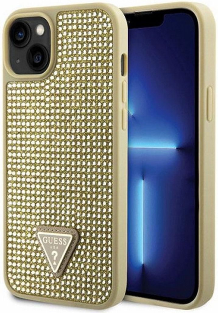Guess Guhcp14Shdgtpd Hülle Für Iphone 14 - Goldenes Produktbild 