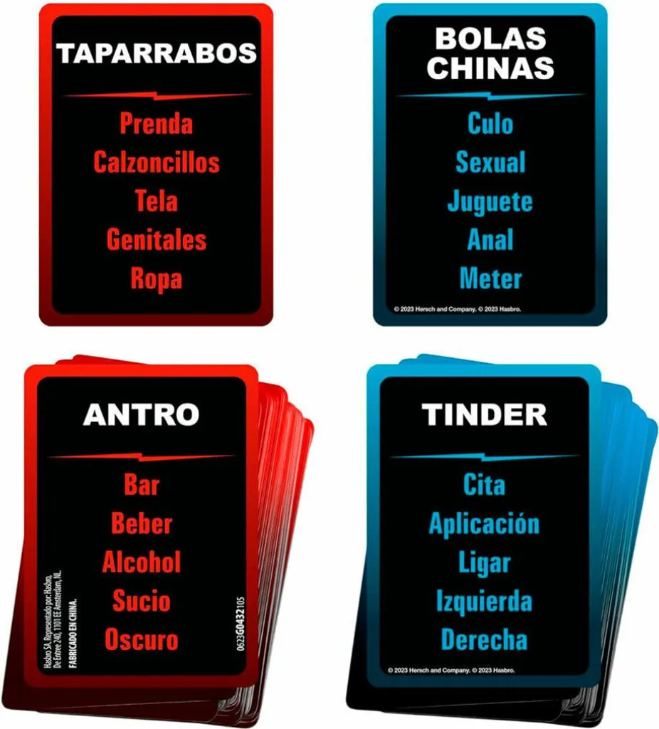 Taboo Uncensored Version Espagnole - Accessoire Idéal Soirée entre Amis