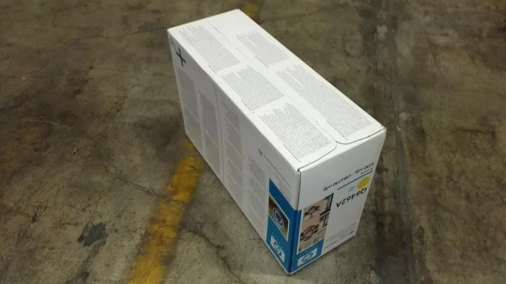 Toner HP 644A Jaune pour Impression de Documents LaserJet