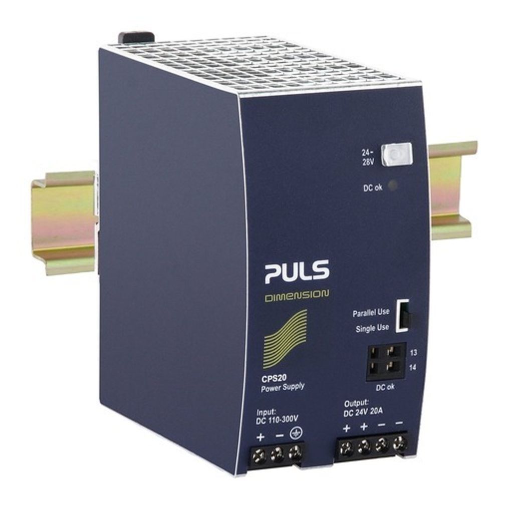 PULS WYMIAR Zasilacz na szynę DIN 24 V/DC 20 A 480 W Zdjęcie produktu 