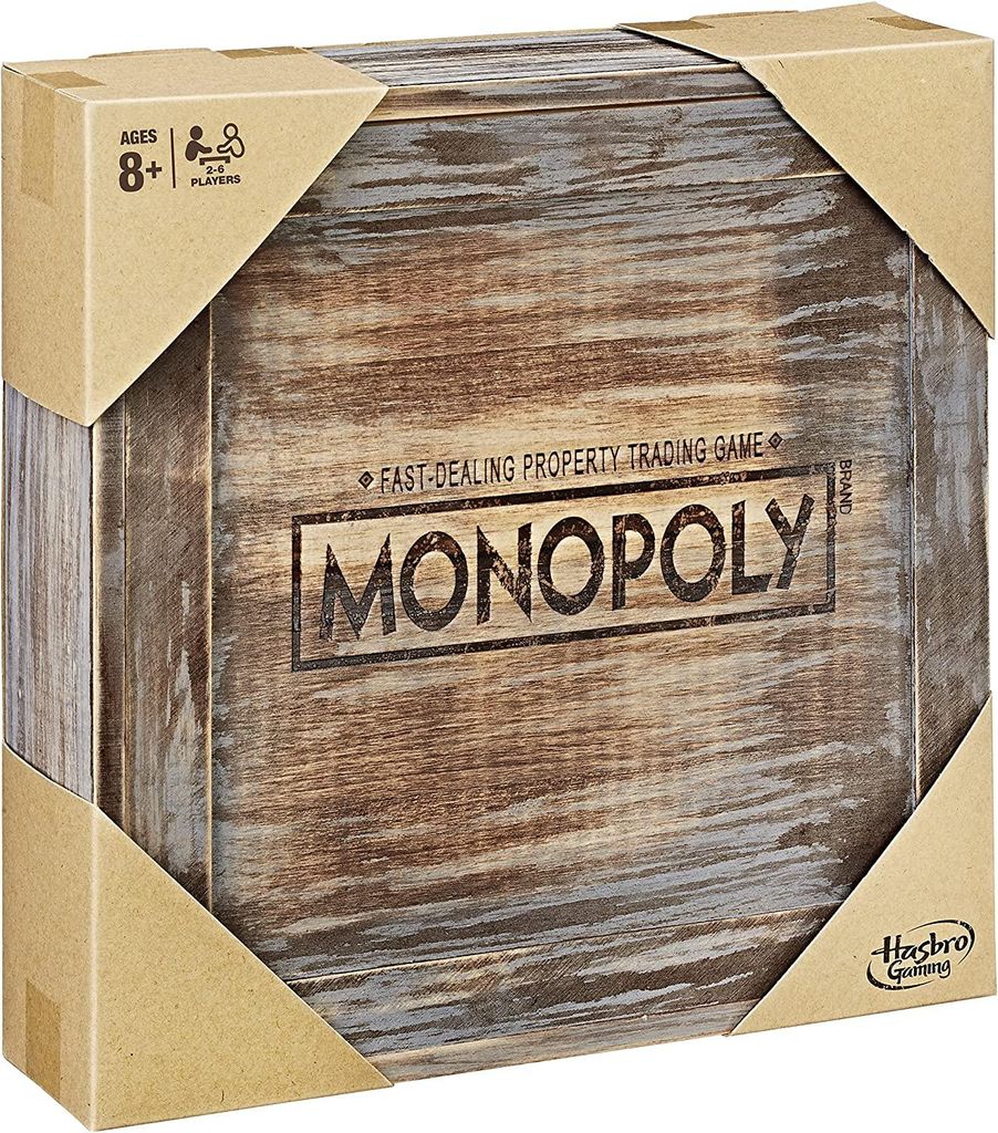 Monopoly - Holz Sonderedition (englische Version) Produktbild 