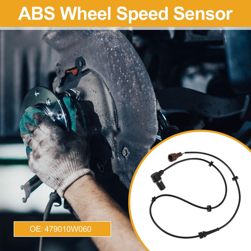 ABS Raddrehzahlsensor Nr. 479010W060 Hinten Links ABS Sensor Antiblockiersystem Sensor für Infiniti QX4 2001-2003