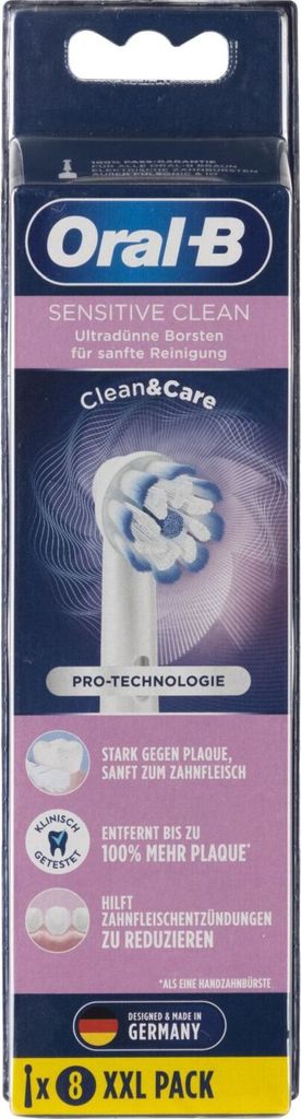 Oral-B Aufsteckbürsten Sensitive Clean 8er Produktbild 3