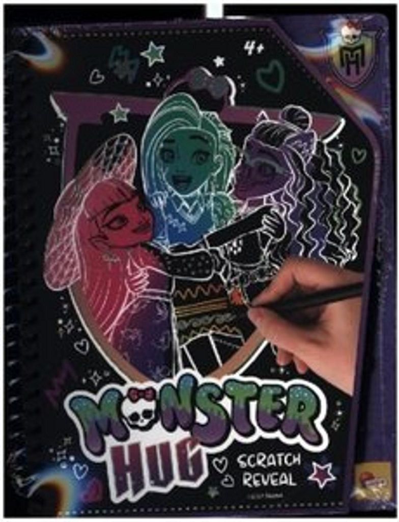 MONSTER HIGH SKETCHBOOK Monster Hug Scratch Reveal Immagine del prodotto 