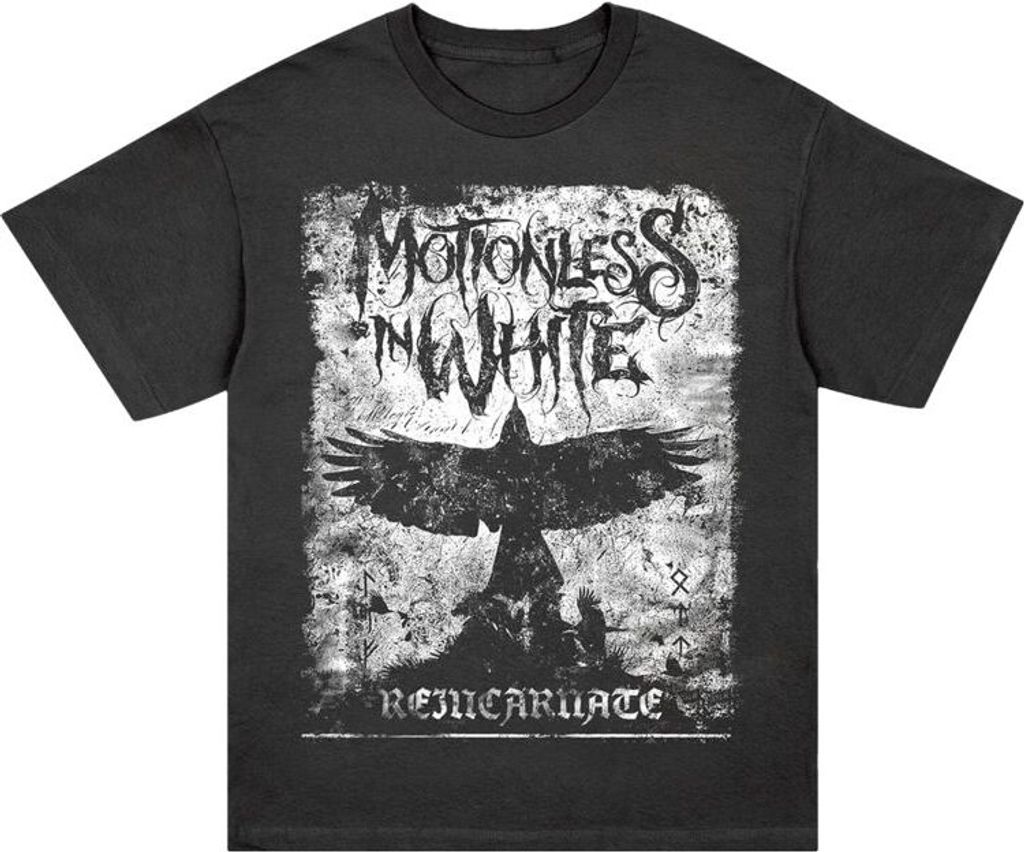 Motionless In White T-Shirt Herren Reincarnate Crow schwarz S