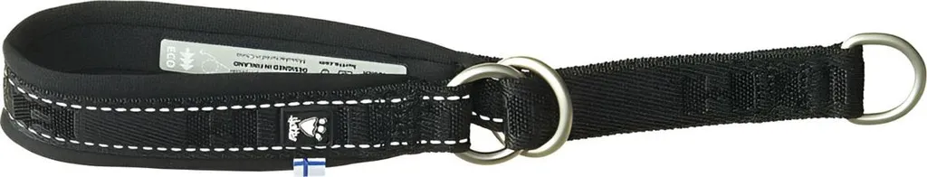 Collare Hurtta Casual ECO Mezza Fascia Nero Raven | Massima Resistenza