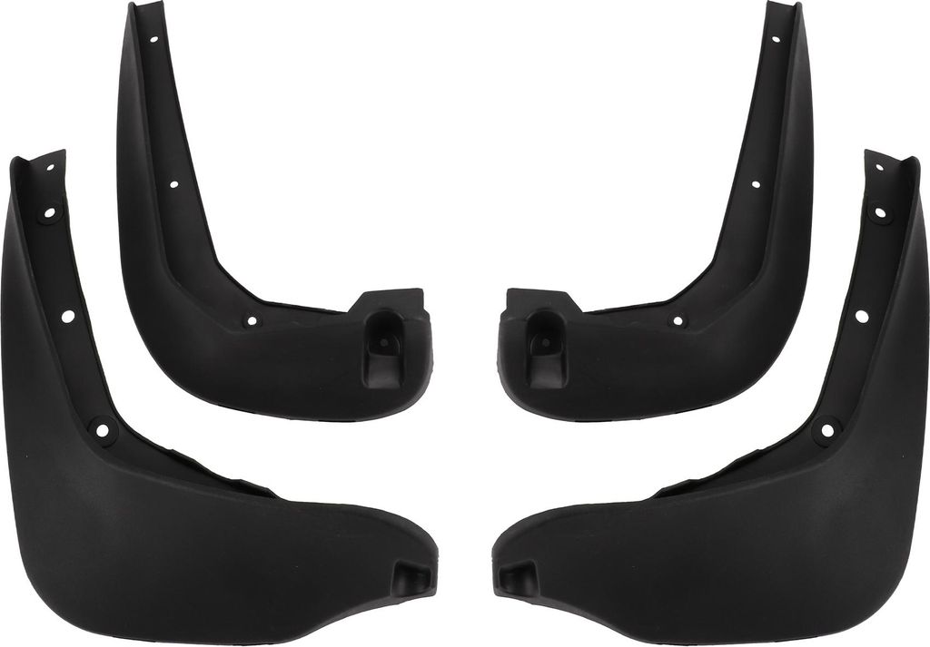 Spritzschutz-Schmutzfänger mit Halterung Zubehör für BMW MINI COUNTRYMAN R60 2010-2016 Vorder- und Hinterschmutzfänger 1 Satz