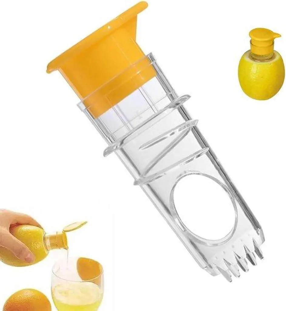 Presse-agrumes manuel sans BPA pour extraire le jus sans pépins ni effort