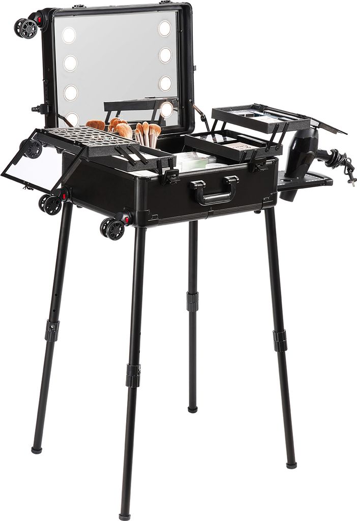 VEVOR Kosmetikkoffer 1030 x 510 x 1360 mm Schminktasche ABS Produktbild 