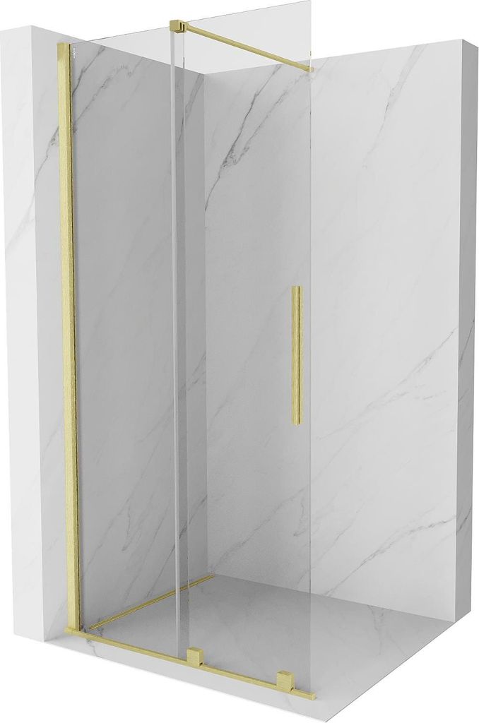 Mexen Velar parete doccia scorrevole Walk-in 100 x 200 cm, Immagine del prodotto 