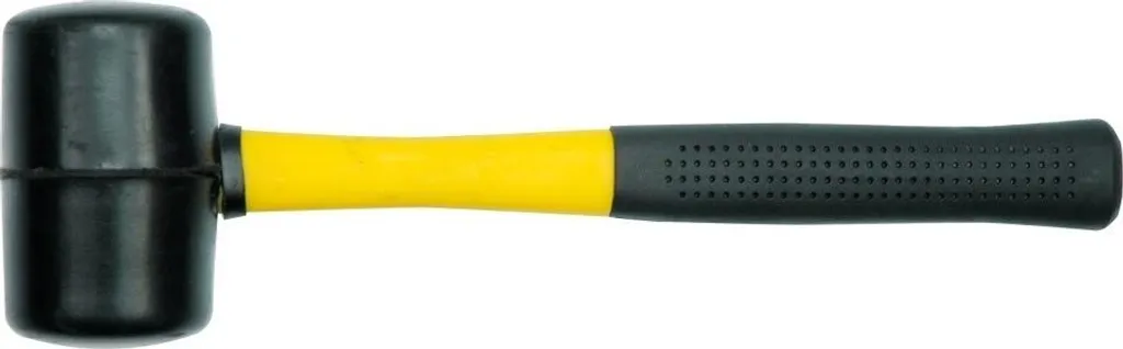 Mazza in gomma Mazza a faccia morbida Martello Impugnatura in fibra di vetro 1200 g