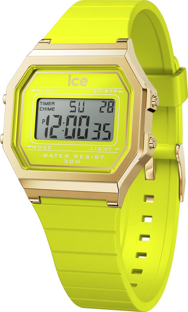 Ice-Watch 022054 Armbanduhr ICE Digit Retro Sunny Lime S Produktbild 
