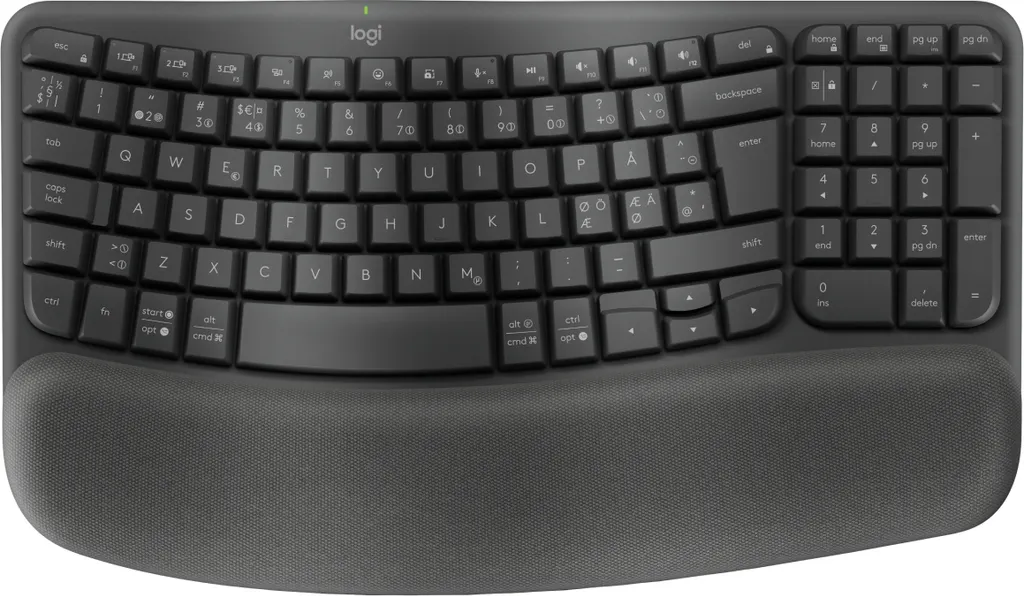 Évitez les douleurs au poignet avec le Clavier Logitech Wave Keys Ergo