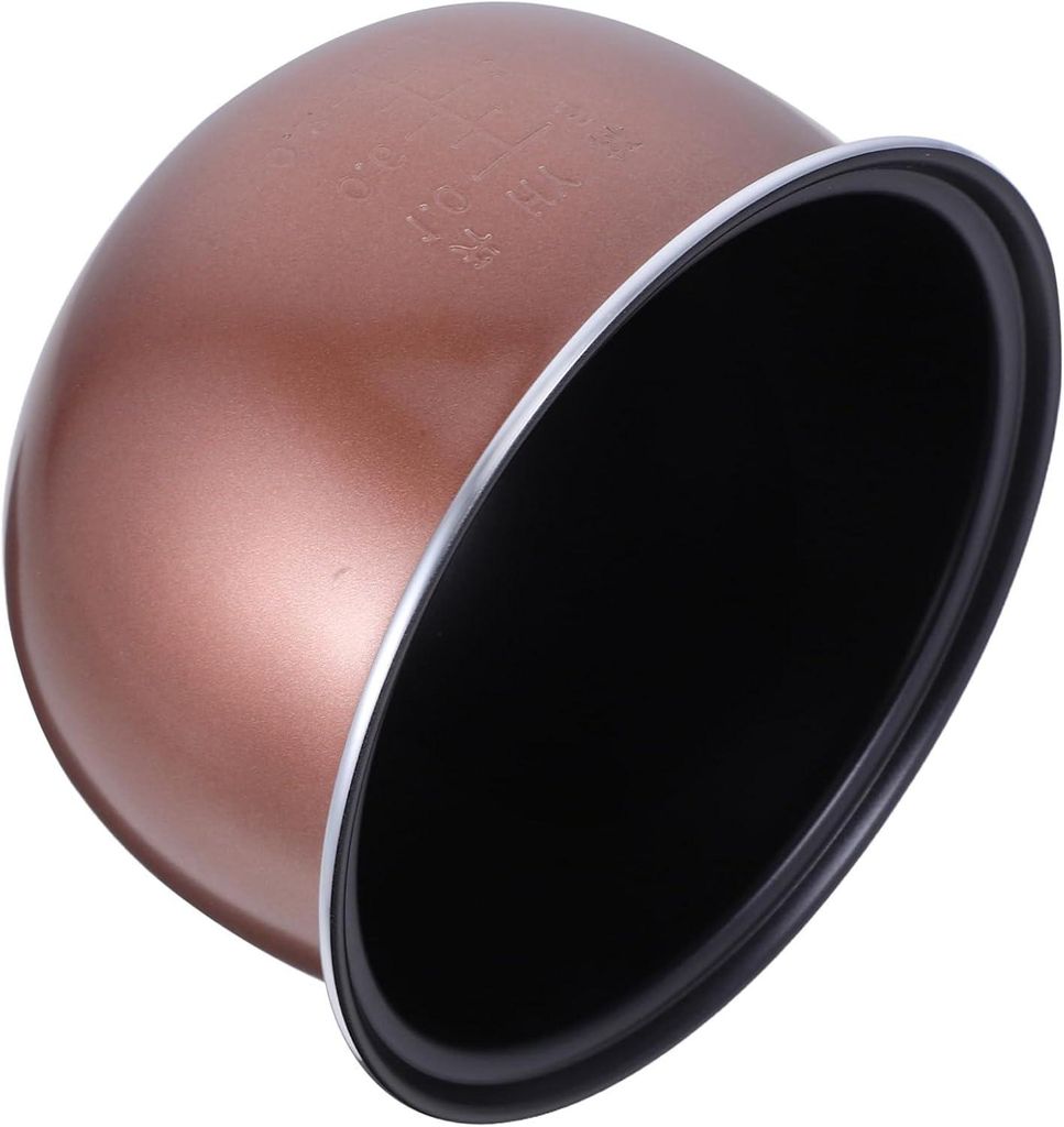 Ersatztopf für Reiskocher aus antihaftbeschichteter Aluminiumlegierung, hitzebeständig, praktisches Zubehör