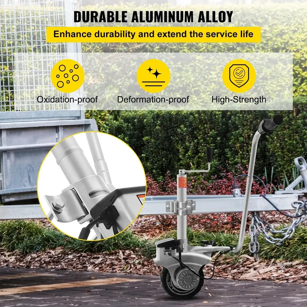 Déplace-caravane motorisé 350W pour remorque de 2500kg - Aide à la manœuvre - 2