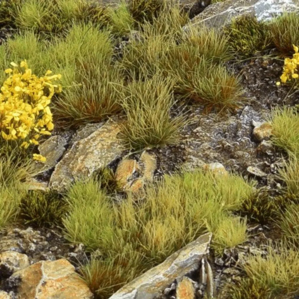 Touffes d'herbe Gamers Grass Highland Sauvage pour décors de jeu 40k