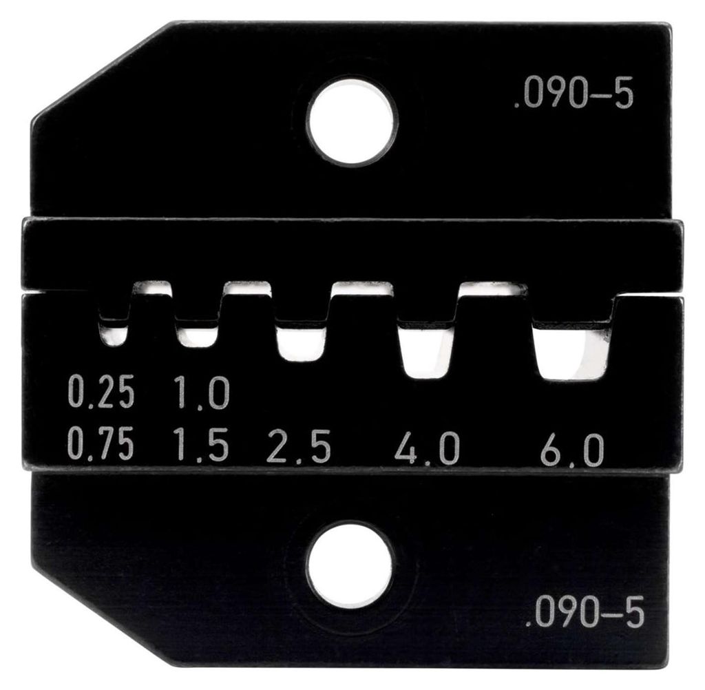 624 090-5 3 0 Rennsteig Werkzeuge GmbH Crimpeinsatz für isolierte / unisolierte Aderendhülsen Querschnitt 0,25mm² -