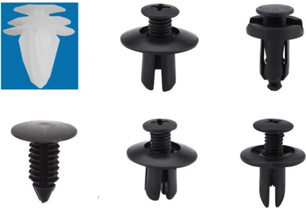 100 Pezzi Di Clip Di Fissaggio Per Paraurti Auto Universali In Nylon Rivetti Per Parafanghi Rivetti~p138241377