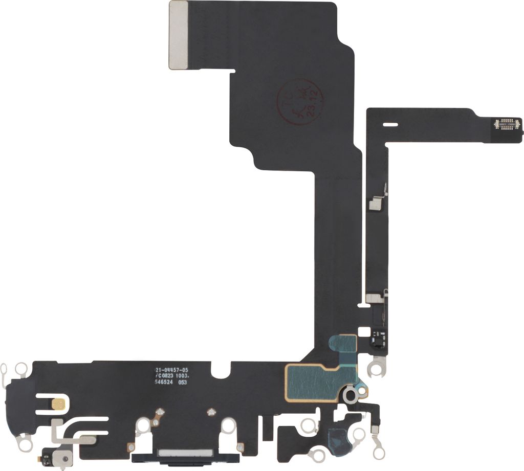 Clappio, Ladeanschluss für iPhone 15 Pro, USB-C Anschluss + Mikrofon, Königsblau