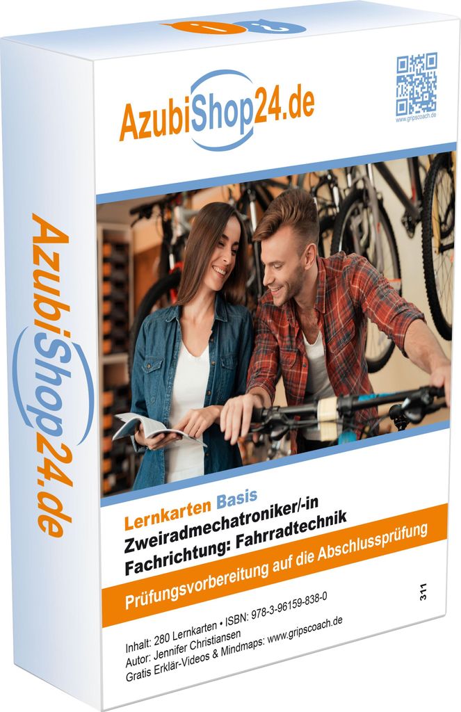 Lernkarten Zweiradmechatroniker FR Fahrradtechnik