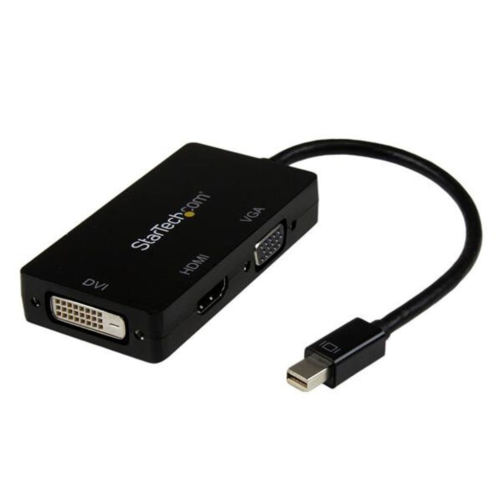 StarTech.com MDP2VGDVHD, 0,15 m, Mini DisplayPort, DVI-D + Obrázek produktu 