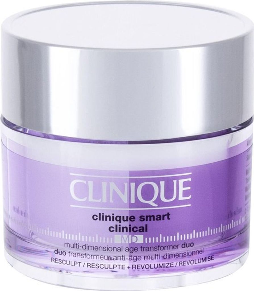 Clinique Smart Clinical MD Multi-Dimensional Age Transformer Duo, Frauen, 50 ml, Creme, Universal, Anti-Falten, Kräftigend, Anheben, Aufpolsterung...
