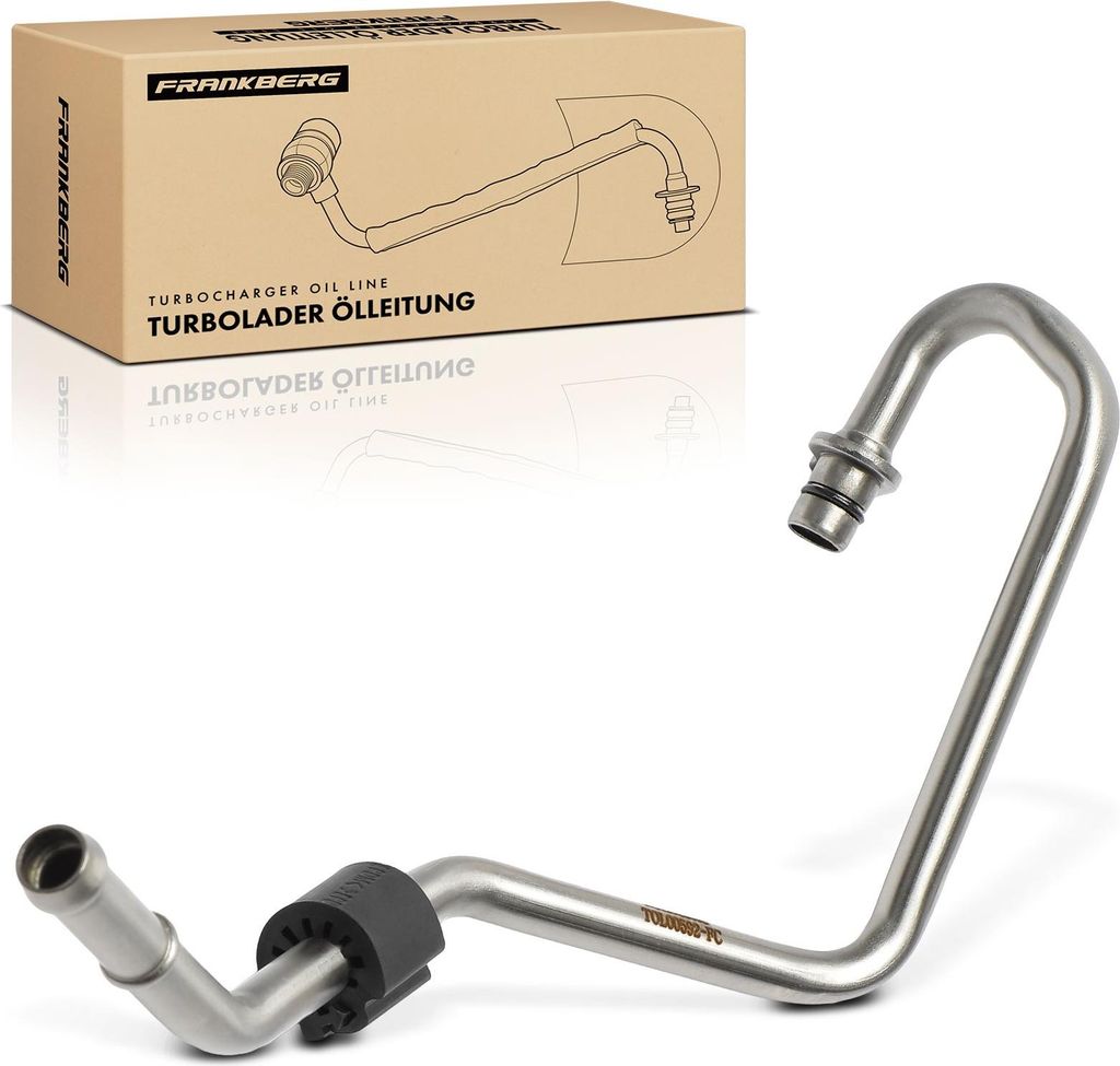 Frankberg 1x Ölleitung Turbolader für BMW 1er F20 F21 116i 3er F30 F80 Touring F31 1.6L