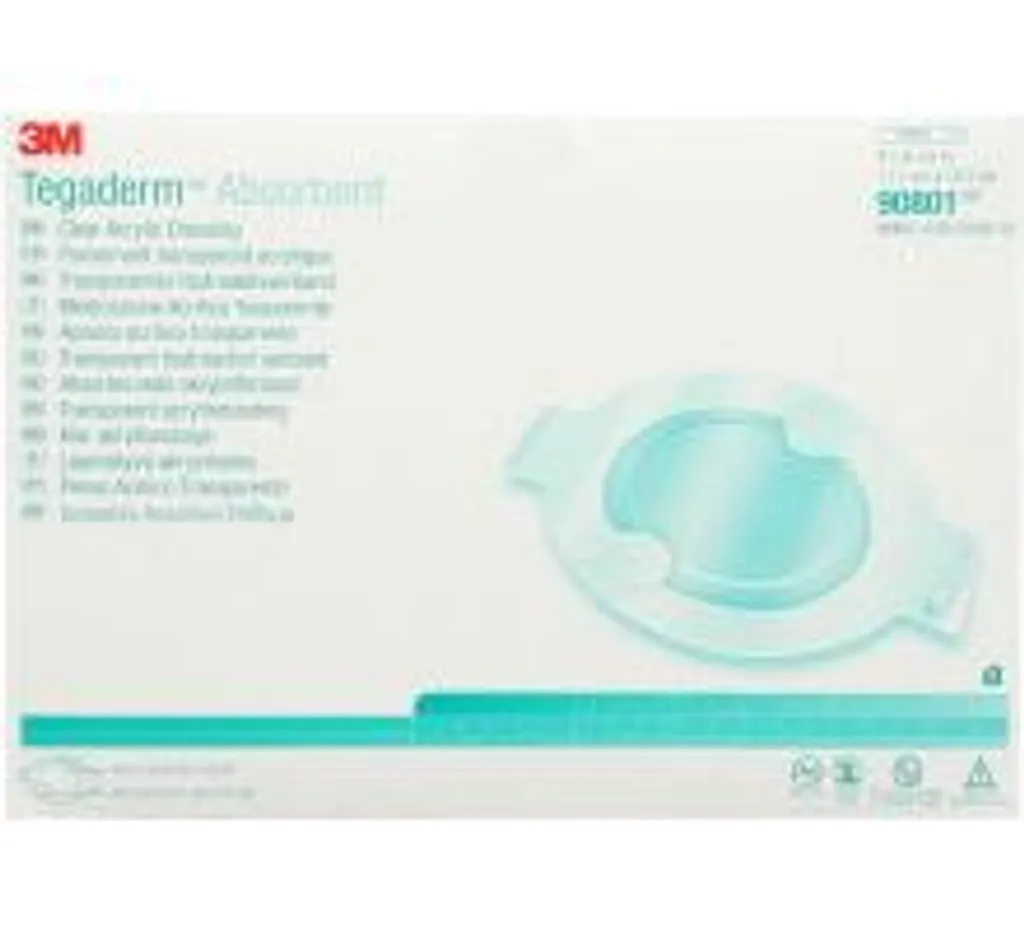 Pansement Tegaderm 90801 Ovale 11,1x12,7 cm étanche et haute absorption