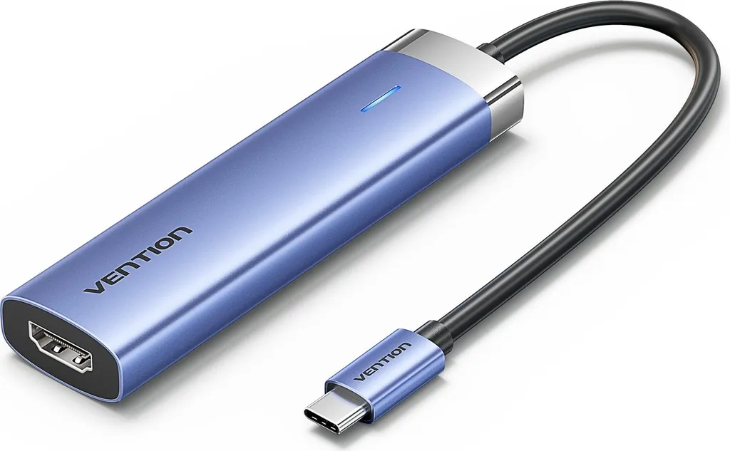 Hub Vention 5-in-1 USB-C Blu: L'Accessorio Definitivo PD 100W